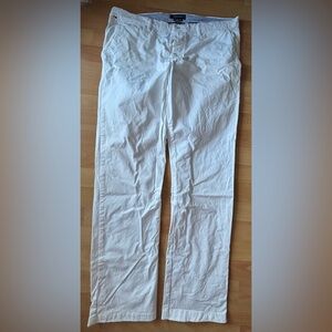 Tommy Hilfiger Men's Cream Chinos